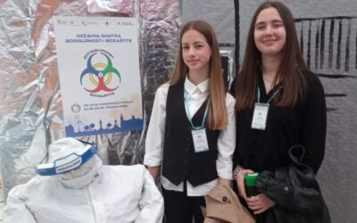 Naše učenice na državnoj smotri Biosigurnost i biozaštita 2025.