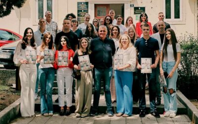 Svečani prijam kod gradonačelnika za najuspješnije učenike i mentore