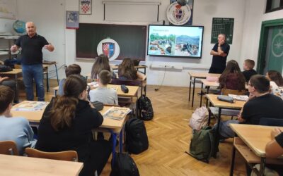 Predavanje o 126. brigadi Hrvatske vojske Sinj